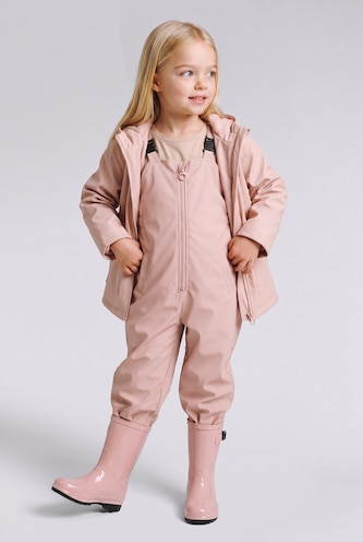 Baby Girls Pink Baby Girl Raincoat