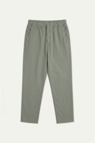 Erkek Haki Baggy Fit Pantolon