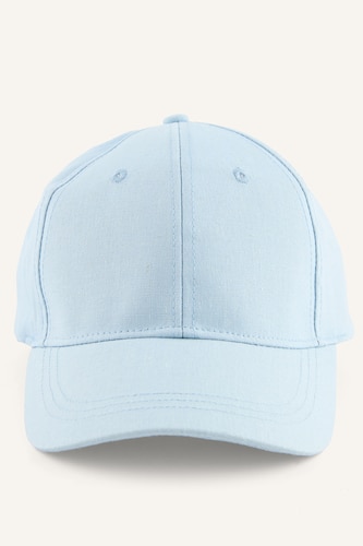 Men's Basic Linen Blend Cap