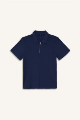 MAN Indigo Regular Fit Short Sleeve Polo T-Shirt