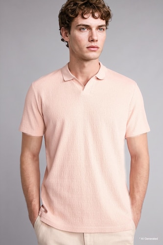 Regular Fit Short Sleeve Polo T-Shirt