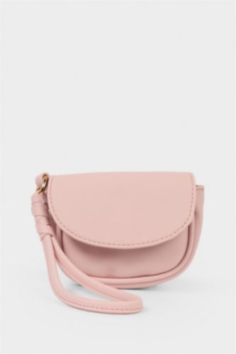 Kadın Açık Pembe Kadın Bozuk Para Çantası