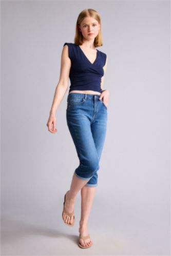 Women Light Indigo Denim