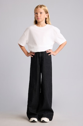GIRLS & TEENS Black Girl 90's Wide Leg Jeans