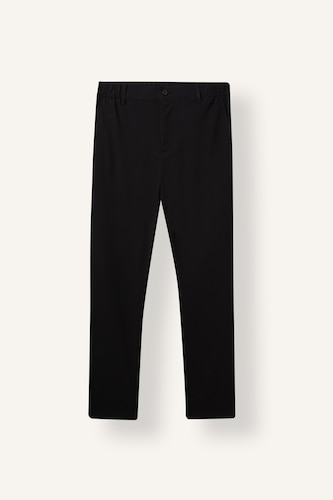 Men Black Tapered Fit Trousers