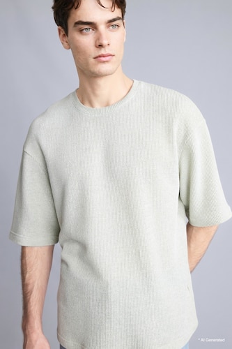 Boxy Fit Short Sleeve T-Shirt