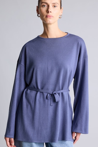 WOMAN Blue Relax Fit Knitwear Tunic
