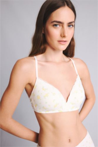WOMAN Light Yellow Bra