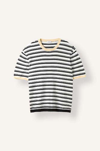Men Ecru Relax Fit Short Sleeve T-Shirt