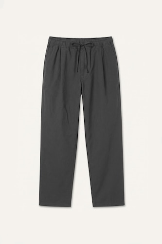 Relax Fit Elastic Waist Trousers