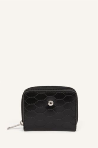 Women Grey Woman Faux Leather Wallets
