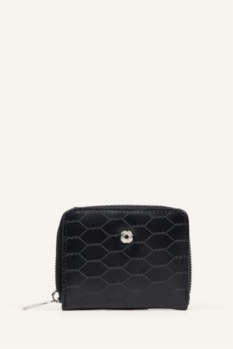 Kadın Siyah Suni Deri Cüzdan