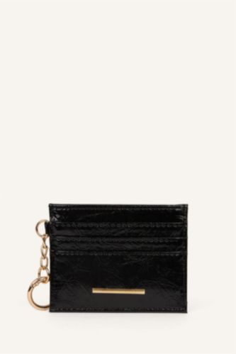 WOMAN Black Woman Business Card Wallet