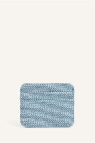 WOMAN Blue Woman Business Card Wallet
