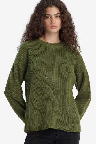 Regular Fit Bisiklet Yaka Kazak