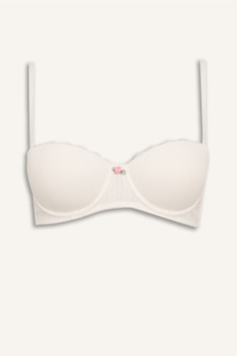 Women White Bra