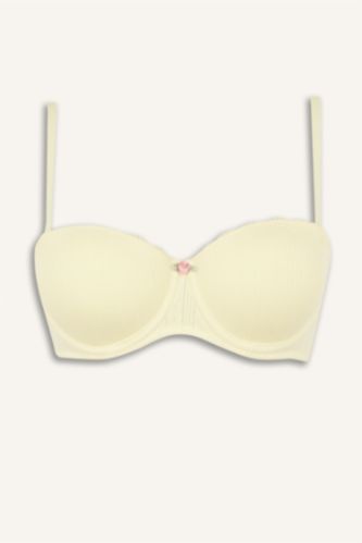WOMAN Light Yellow Bra