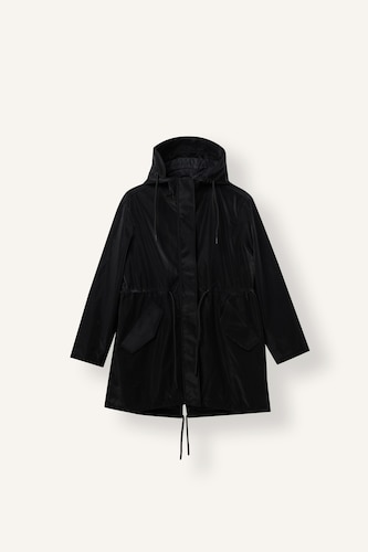 Regular Fit Hooded Raincoat