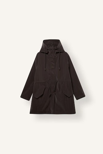 FEMME Marron Imperméable en similicuir Coupe régulière