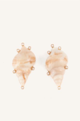 Women White Earring