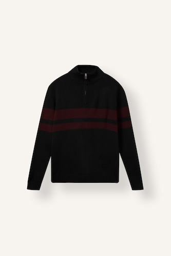 MAN Black Knit Pullover