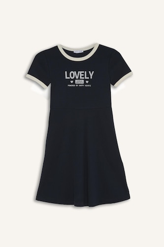 Girl Sleeveless Knitted Dress