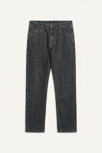 Straight Fit Mid-Rise Jeans