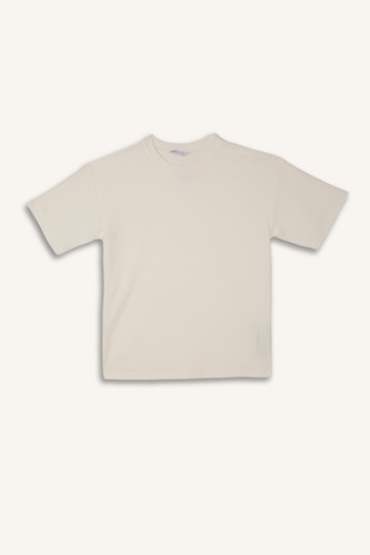 Boy Oversize Fit Printed Short Sleeve T-Shirt