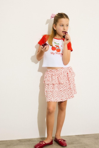 Mini-jupe pour fille
