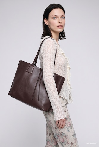 Women Dark Brown Shoulder bag