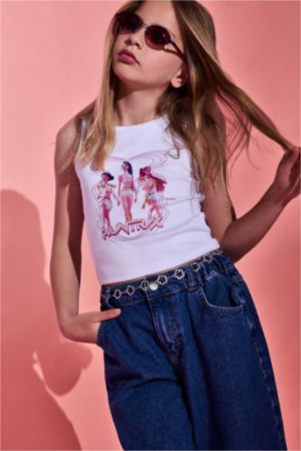 GIRLS & TEENS White Girl Tank Top
