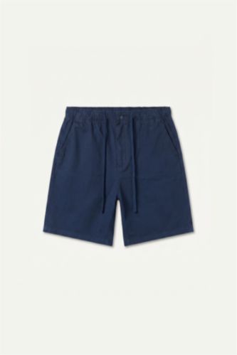 Erkek Lacivert Baggy Fit Bermuda Şort