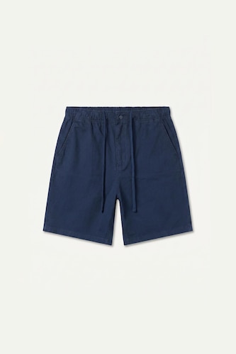 Baggy Fit Elastic Waist Shorts