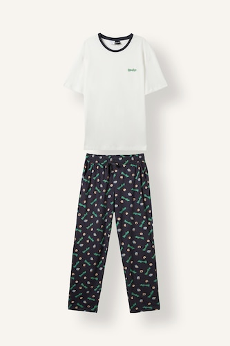 Men Ecru 2 piece Set