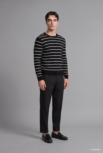 HOMME Noir Pull