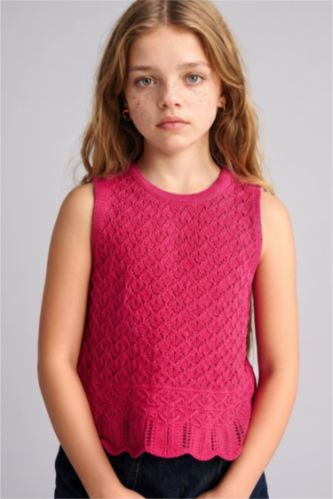 Kız Çocuk - Genç Kız Pembe Atlet Kız Çocuk