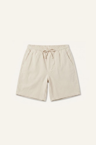 %100 Pamuk Relaxed Fit Bermuda Şort