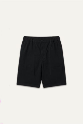 Men Black Relax Fit