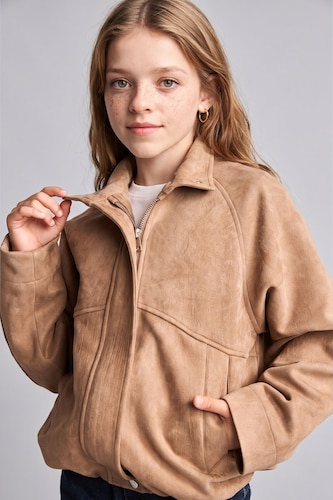 Young Girls - Teen Girls Beige Girl