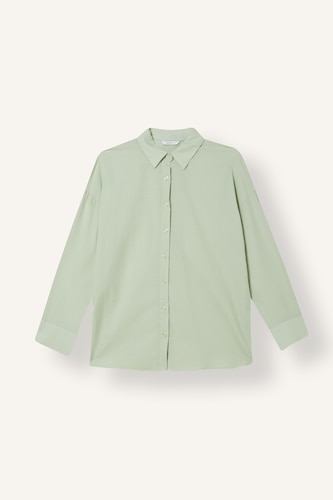 Regular Fit Voile Long Sleeve Tunic