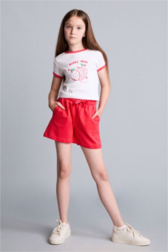 Young Girls - Teen Girls Ecru 2 piece Slim Fit Set