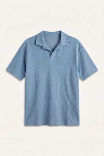 Ensemble bleu basique T-shirt polo et Short pour garçon