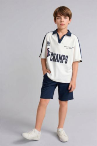 Мальчики и подростки Синий Boy Regular Fit Shorts