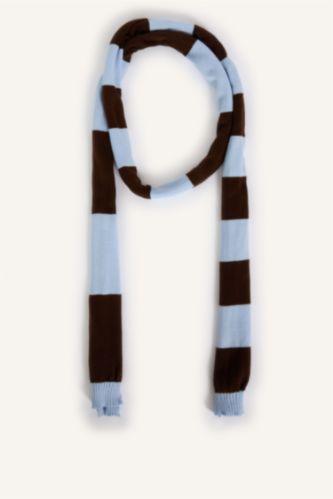 Kadın Mavi Kadın Atkı