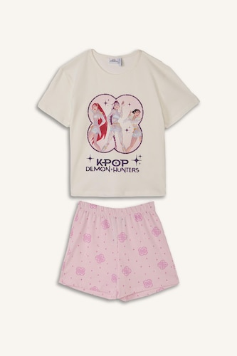 2 piece Regular Fit Knitted Pyjamas