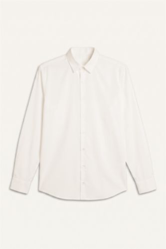 Men Ecru Modern Fit Long Sleeve Shirt