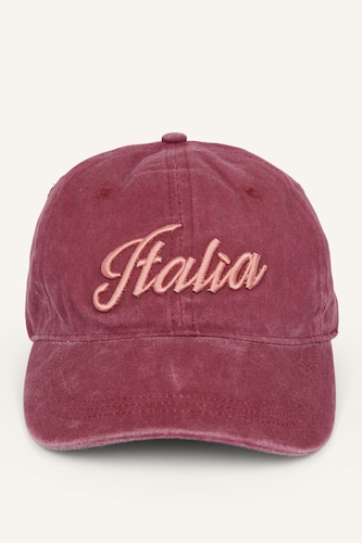 Woman Denim Embroidered Cap