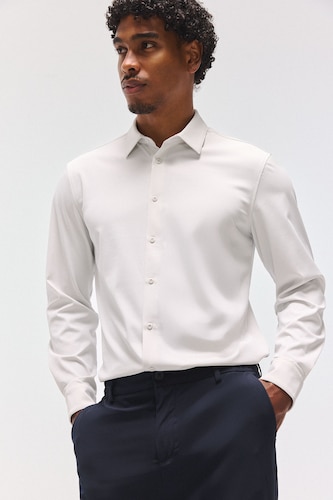 MAN Stone Slim Fit Long Sleeve Shirt