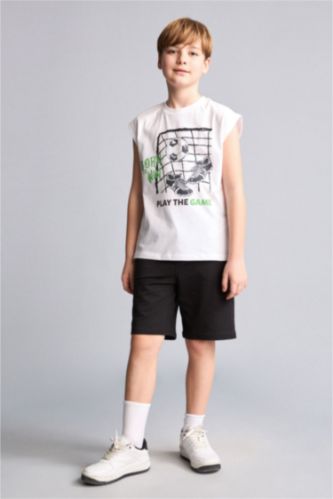 Young Boys - Teen Boys White 2 piece Oversize Fit Set