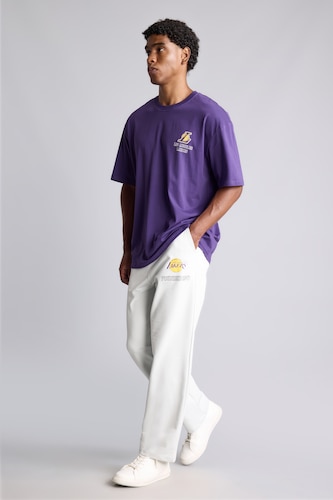 Men Light Grey Relax Fit Jogger